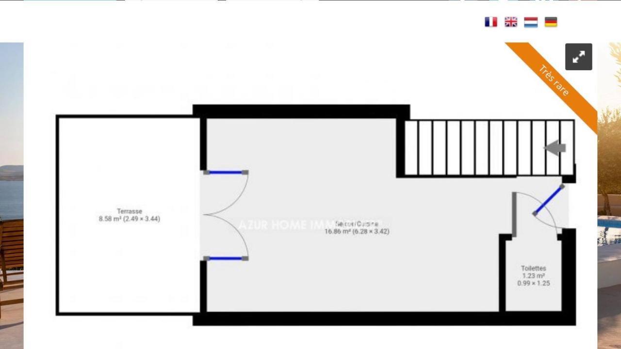 Saint-RaphaëlDuplex T3 Boulouris Pieds Dans L Eauアパートメント エクステリア 写真
