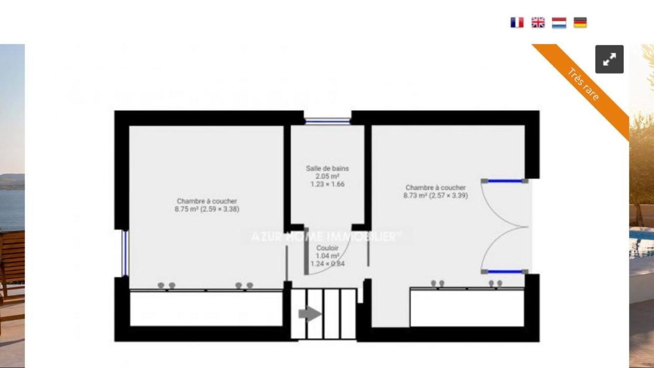 Saint-RaphaëlDuplex T3 Boulouris Pieds Dans L Eauアパートメント エクステリア 写真